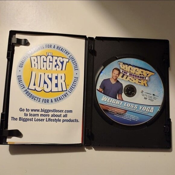 The Biggest Loser Weight Loss Yoga DVD'S-LIKE NEW-SET OF 2 - Picture 6 of 7